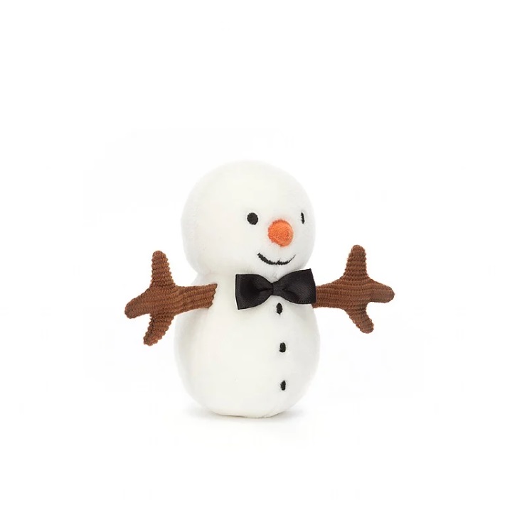 Peluche de Noël Festive Folly snowman jellycat