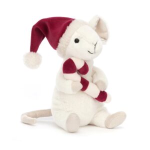 Peluche merry mouse candy cane jellycat
